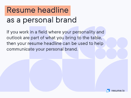 Crafting the Perfect Resume Headline: Examples and Tips